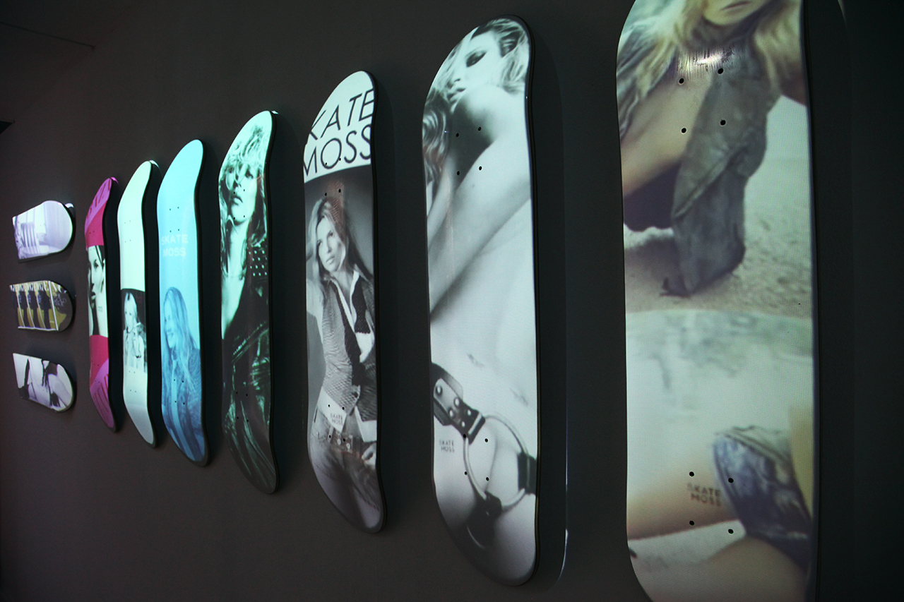 Skate Moss Board Show wall